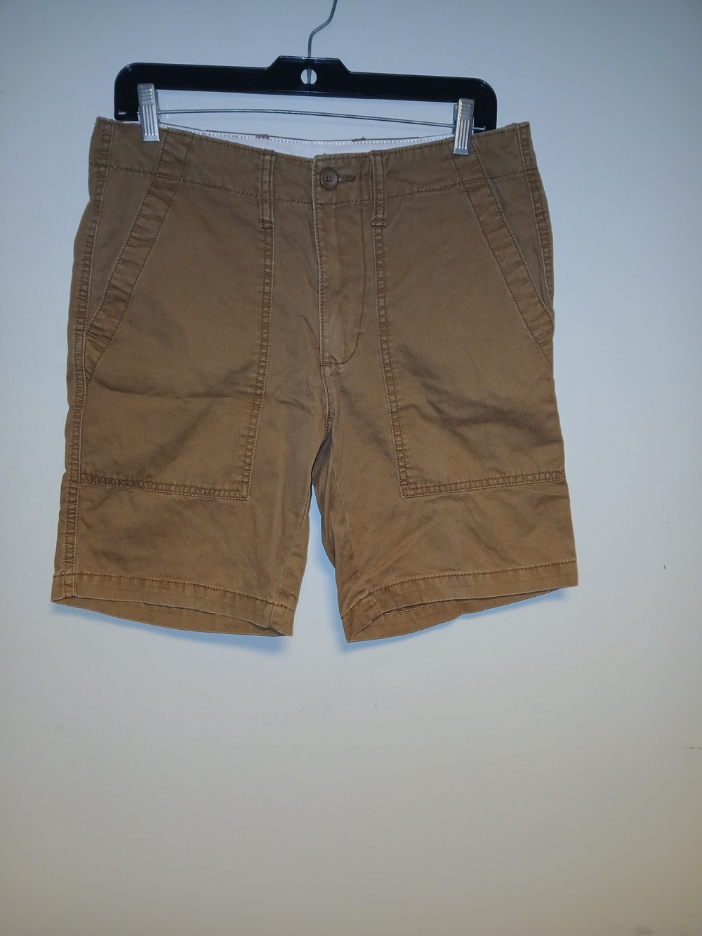 Mens Casual Utility Shorts in Brown